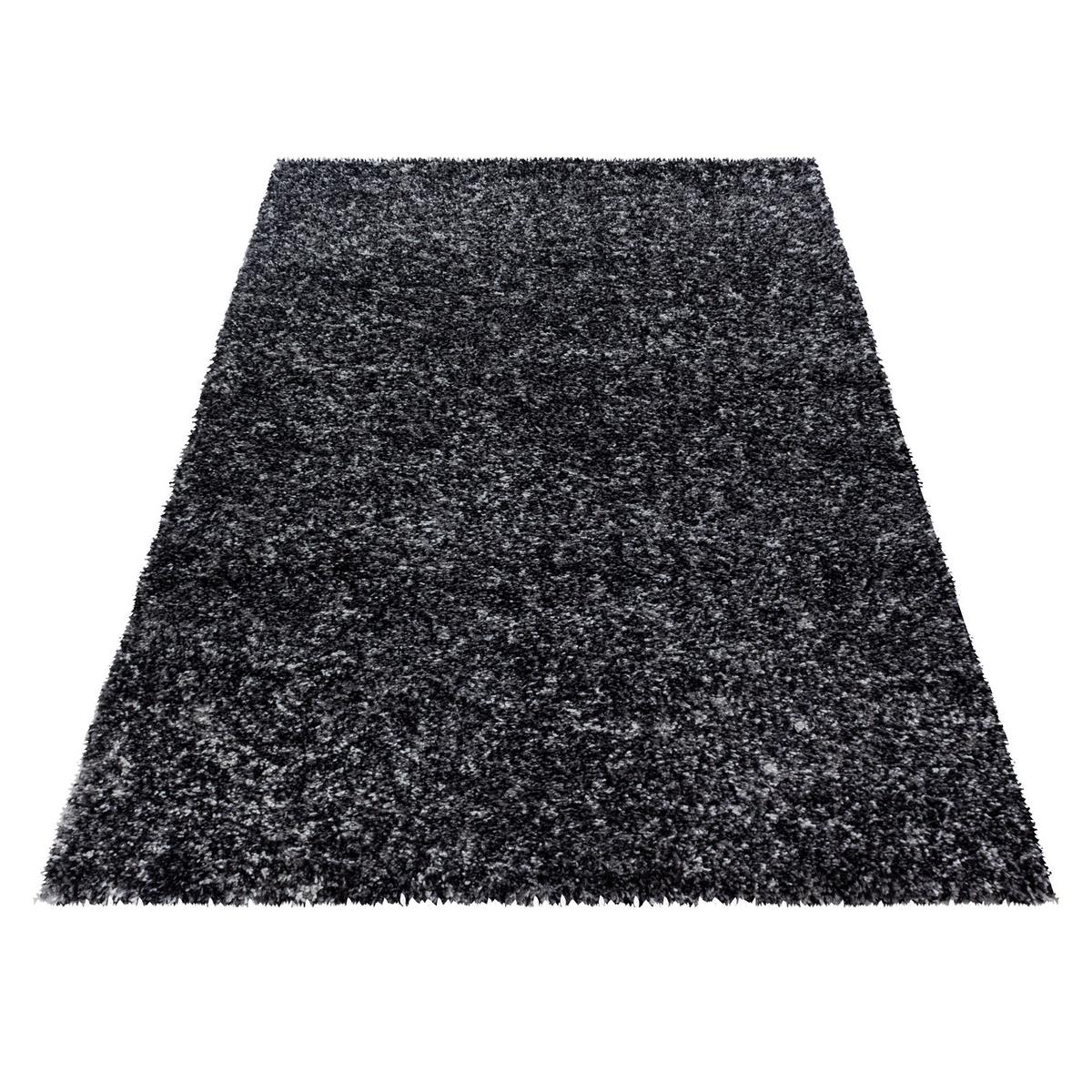Teppich Läufer Anthrazit Enjoy 80x250 cm - Anthrazit, KONVENTIONELL, Textil (80/250cm)