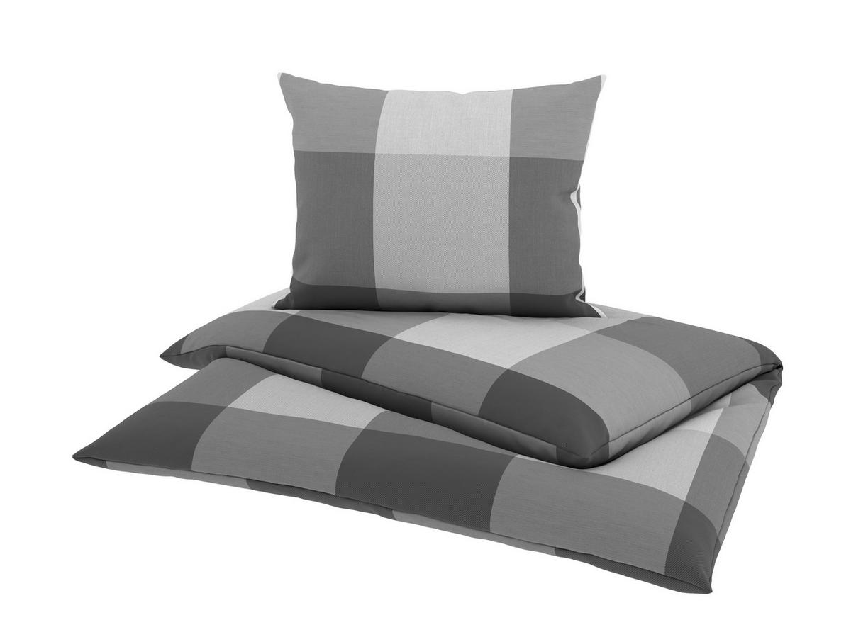 BETTWÄSCHE NORWEGEN - Grau, MODERN, Textil - Luca Bessoni