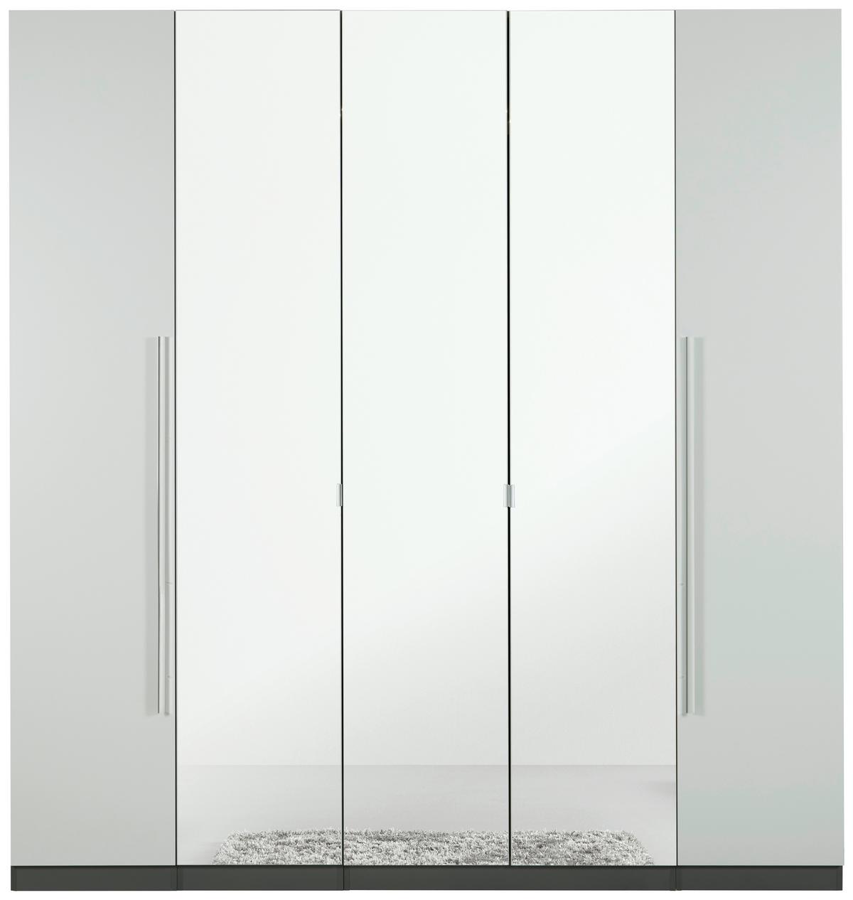 Kleiderschrank Unit 5trg, Maxihöhe - KONVENTIONELL (227/242,2/58,3cm) - Ondega