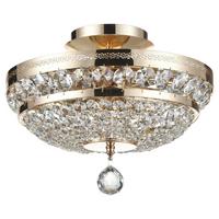 KRONLEUCHTER OTTILIA - Goldfarben, Basics, Glas/Metall (32/21cm) - MAYTONI