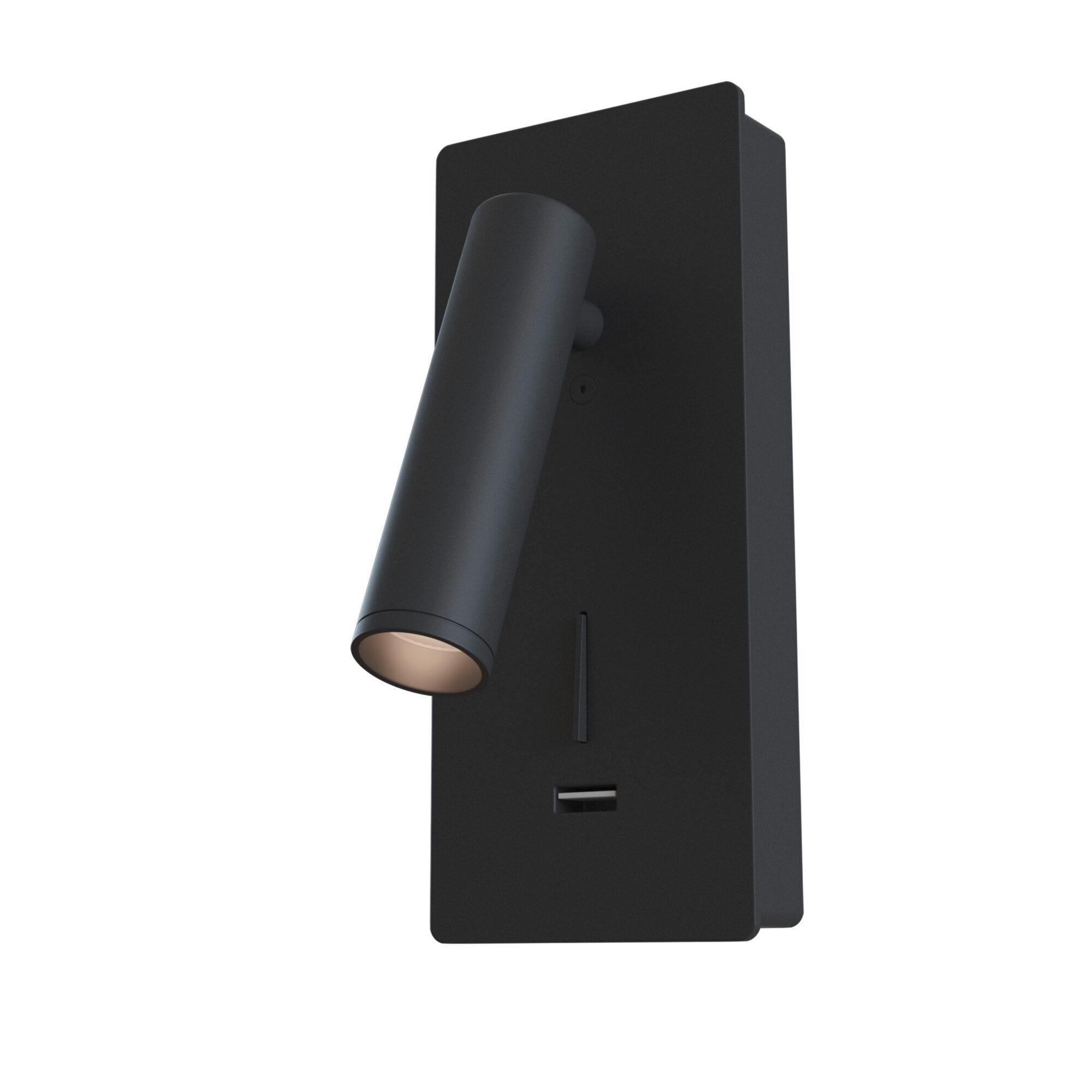 Wandleuchte Mirax - Schwarz, Trend, Metall (18,6/7/6,5cm) - MAYTONI