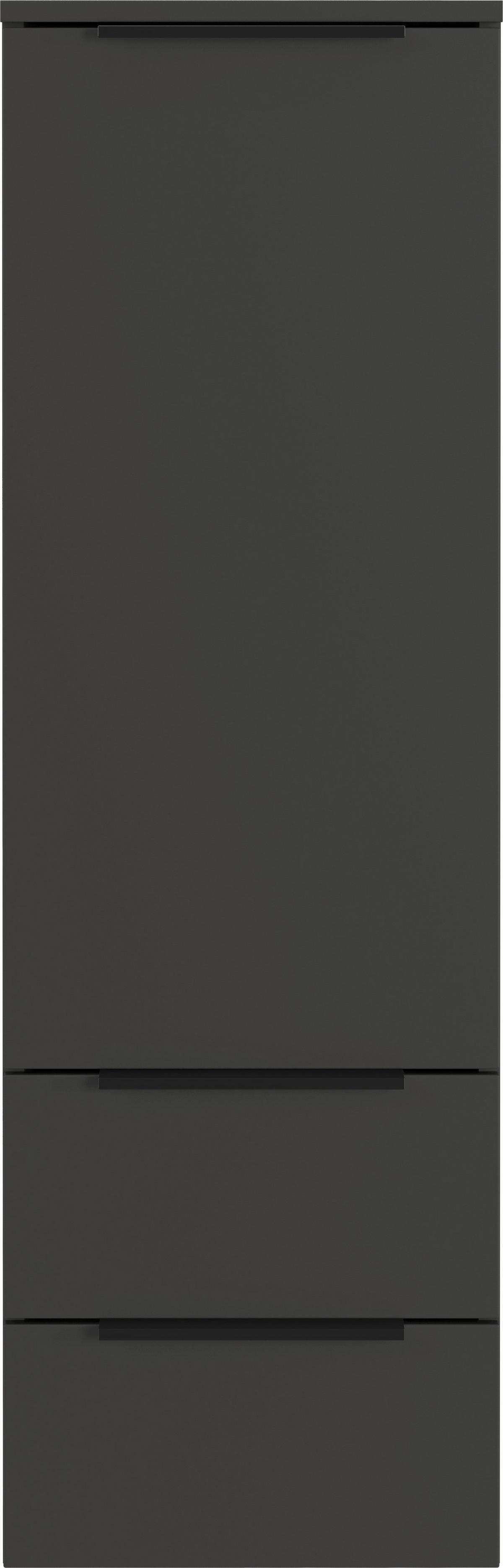 Midischrank Crandon Graphitfarben, B:36 cm - Graphitfarben, MODERN, Holzwerkstoff (36/111/34cm) - Germania