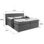 Boxspring Ágy Integra - barna, konvencionális (202/109/215cm)