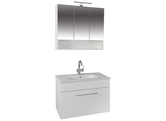Badezimmer Alpina 80 - Weiß, MODERN, Holzwerkstoff (80/72/20cm) Badezimmer Alpina 80 - Weiß, MODERN, Holzwerkstoff (80/72/20cm)