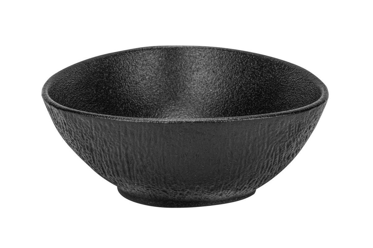 MISKA NA OMÁČKU HARUKI - černá, Moderní, keramika (12,6/11,4/5cm) - Mömax