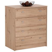 Kommode 74cm You New, Eiche Artisan Dekor - Eiche Artisan, MODERN, Holzwerkstoff (74/85,4/44,3cm)
