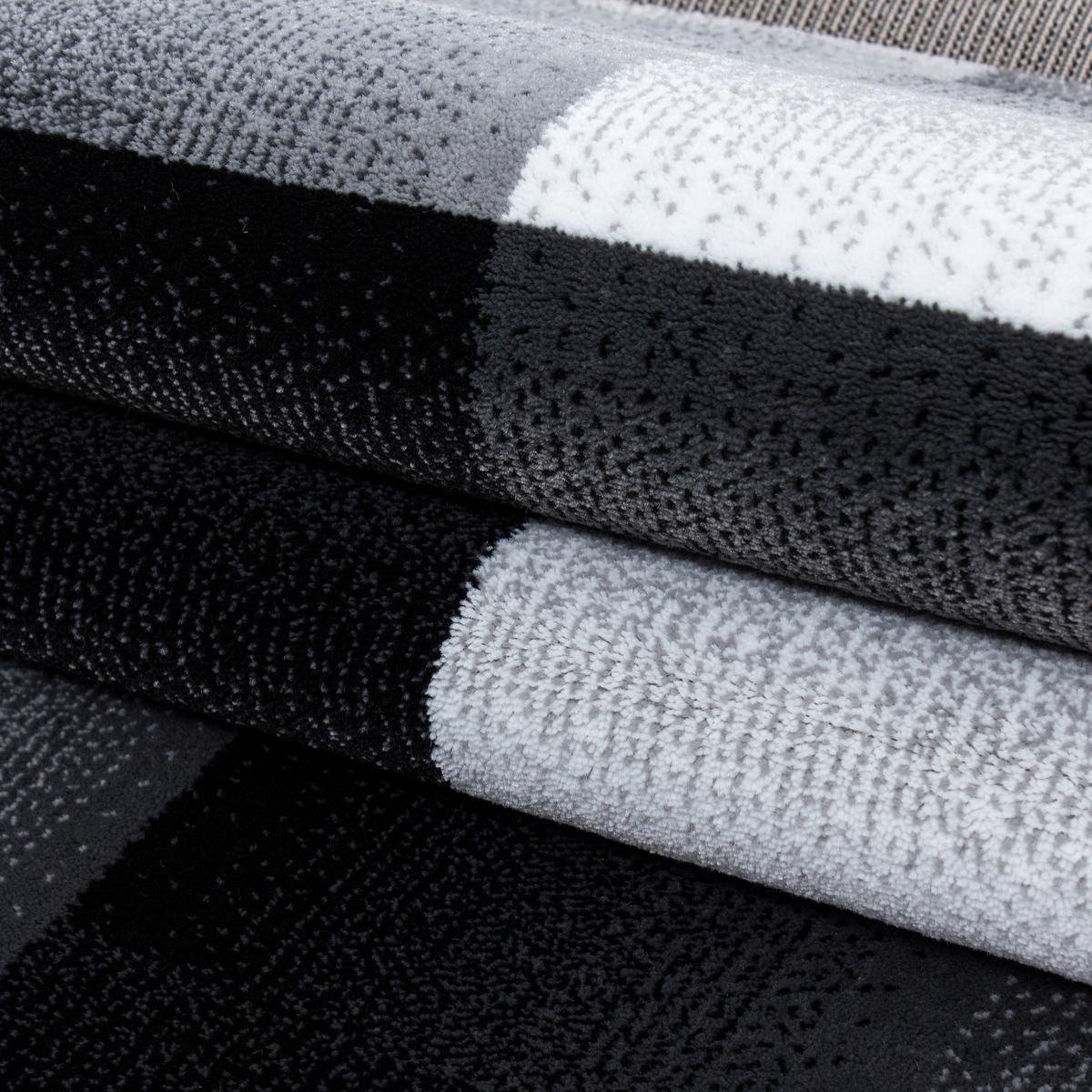 Webteppich Schwarz Naturfaser Miami 200x290 cm - Schwarz, Trend, Textil (200/290cm)