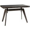 Schreibtisch B 70cm H 72-88cm Accessoires, Akazie - Dunkelgrau/Akaziefarben, Design, Holz/Textil (120/70/72-88cm) - Hasena