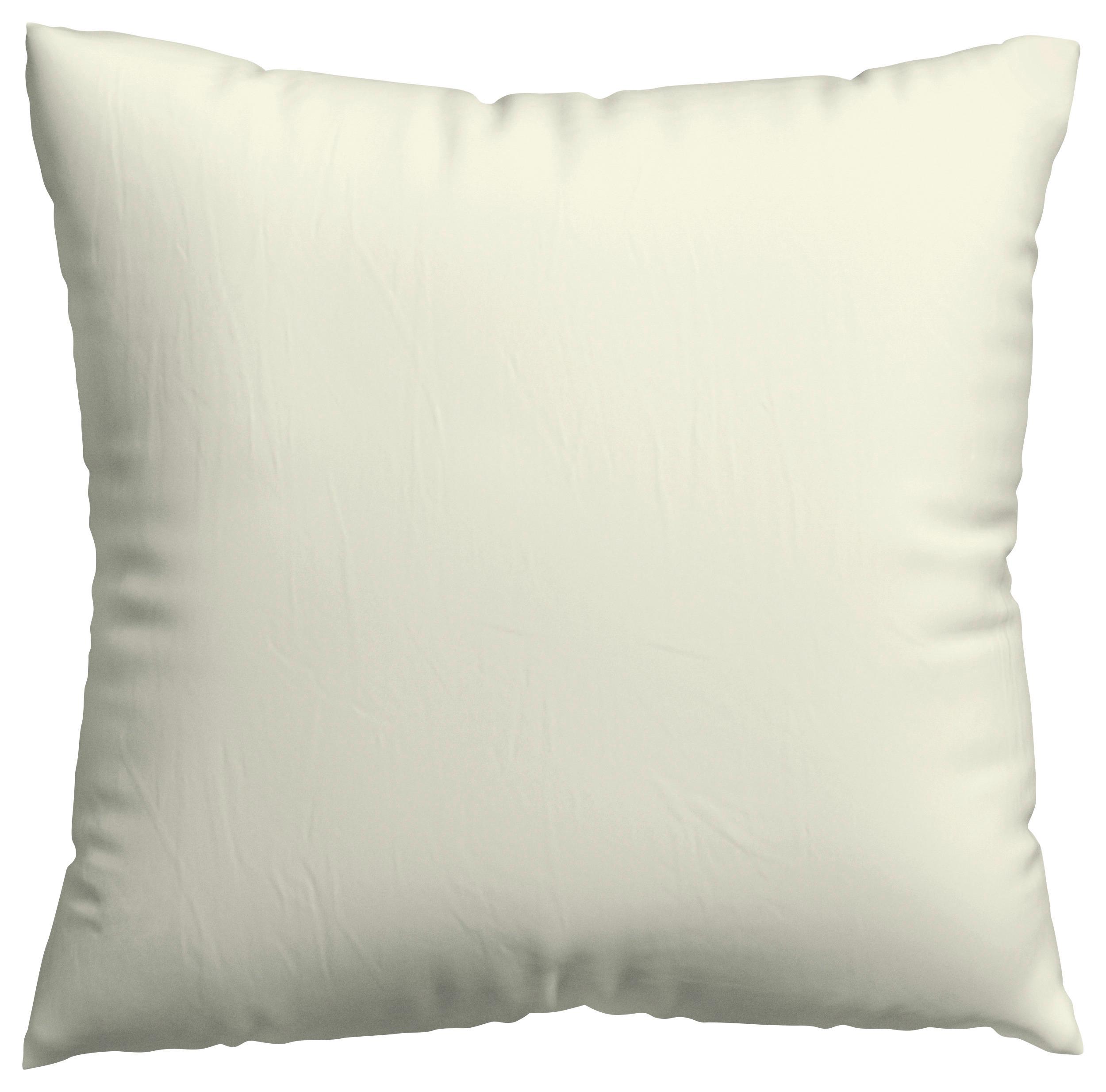 Kissenhülle Woven Satin - Hellgelb, Basics, Textil (40/40cm) - Schlafgut