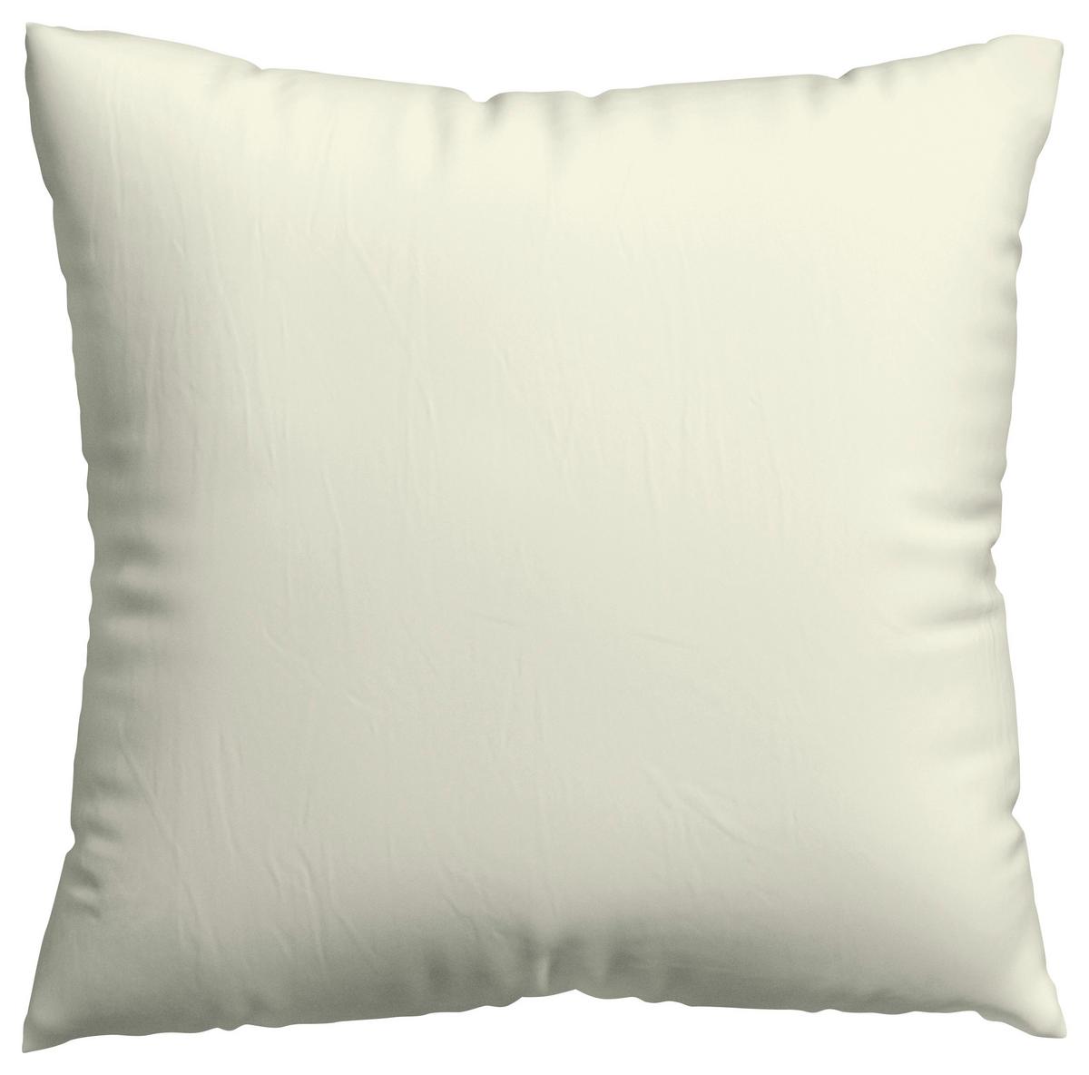 Kissenhülle Woven Satin - Hellgelb, Basics, Textil (40/40cm) - Schlafgut