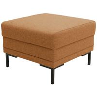 Hocker Looks Vii - Messingfarben/Schwarz, Design, Textil (55/45/55cm) - LOOKS by W.Joop