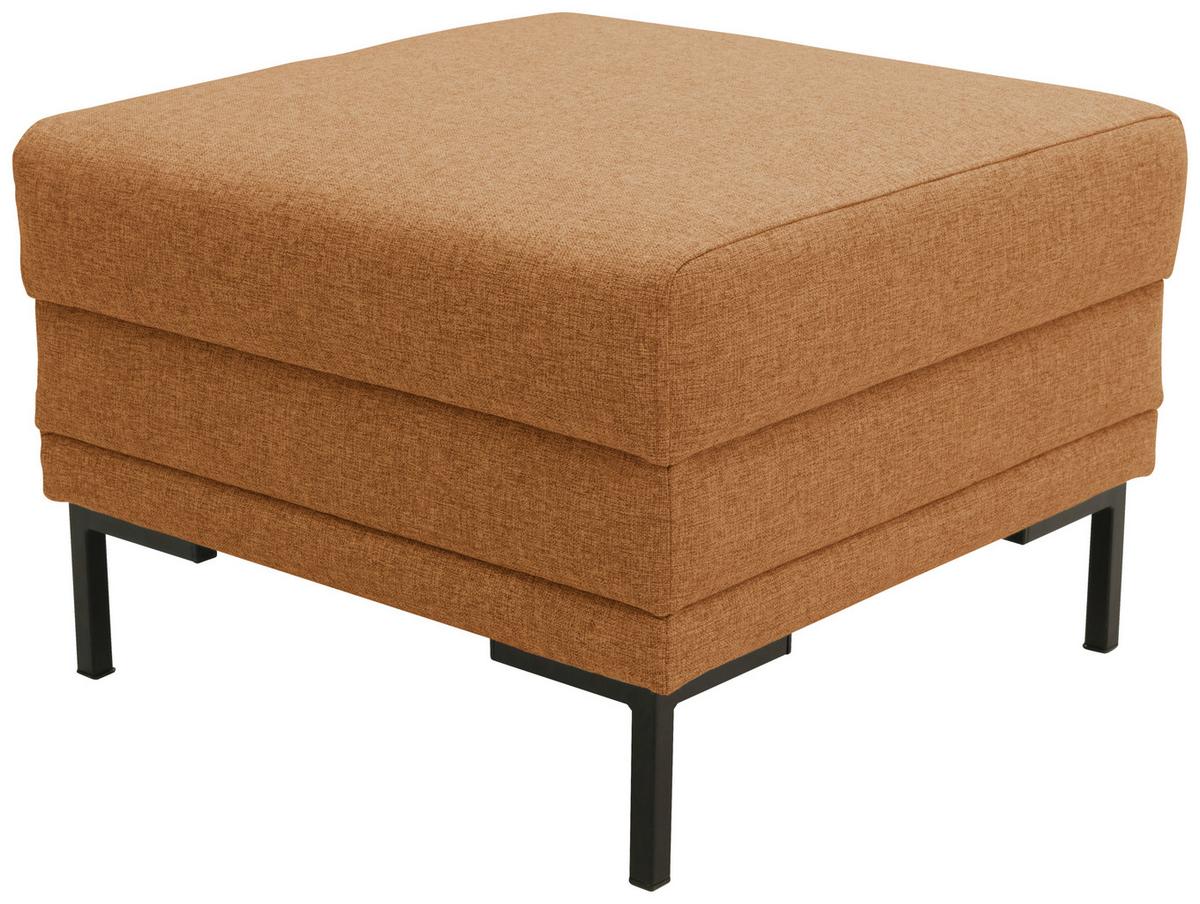 Hocker Looks Vii - Messingfarben/Schwarz, Design, Textil (55/45/55cm) - LOOKS by W.Joop