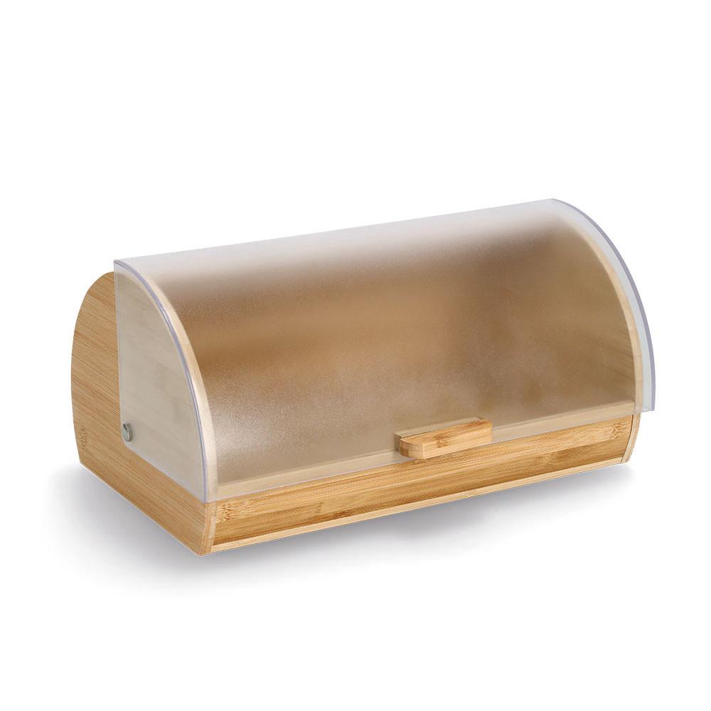 Brotkasten Transparent B: 39 Cm - Transparent, Basics, Holz/Kunststoff (39/27/19cm) - Zeller Present