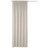 Vorhang mit Band Marlen 135x245 cm Greige - Greige, MODERN, Textil (135/245cm) - Luca Bessoni