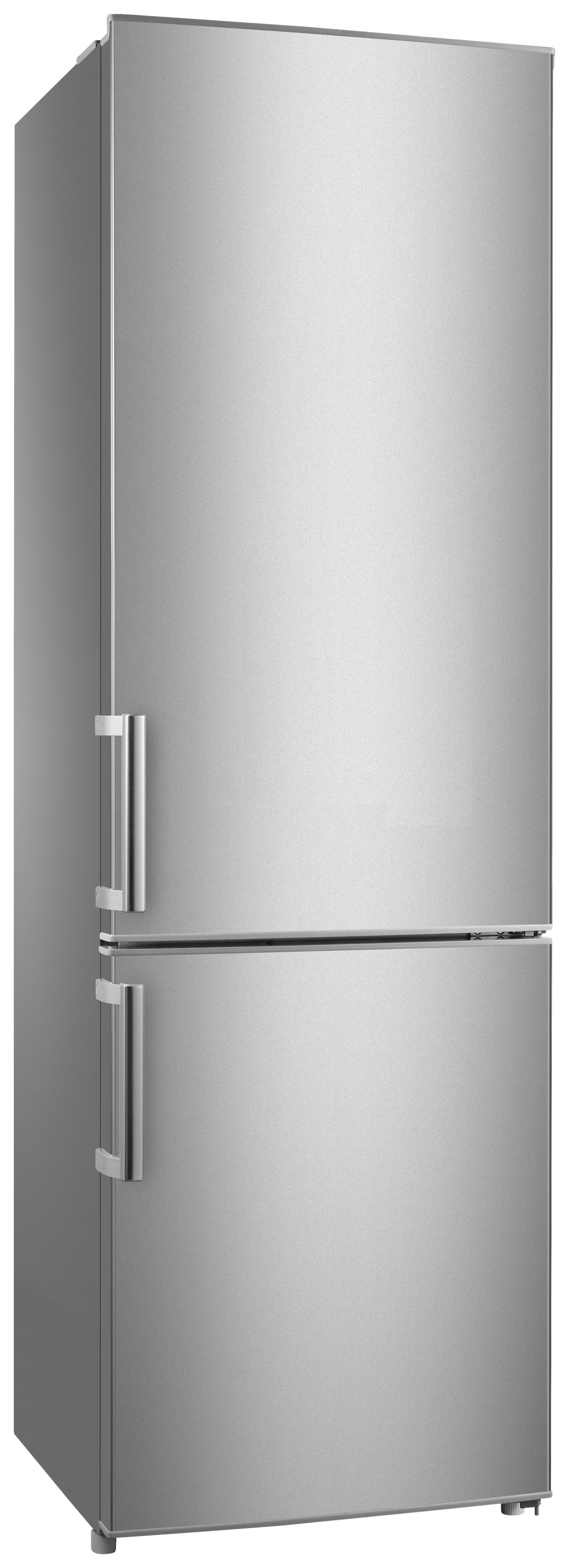 Kühl-Gefrier-Kombination WOLKENSTEIN KGK 180 E in Silber