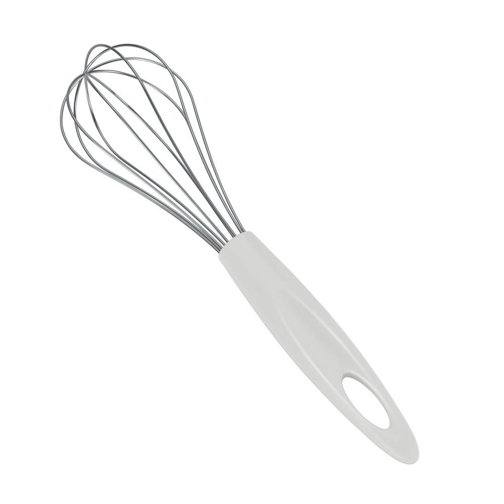 Schneebesten Malcolm Edelstahl L: 25 Cm - Weiß, Basics, Metall (5,5cm) - Metaltex
