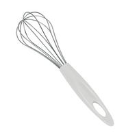 Schneebesten Malcolm Edelstahl L: 25 Cm - Weiß, Basics, Metall (5,5cm) - Metaltex