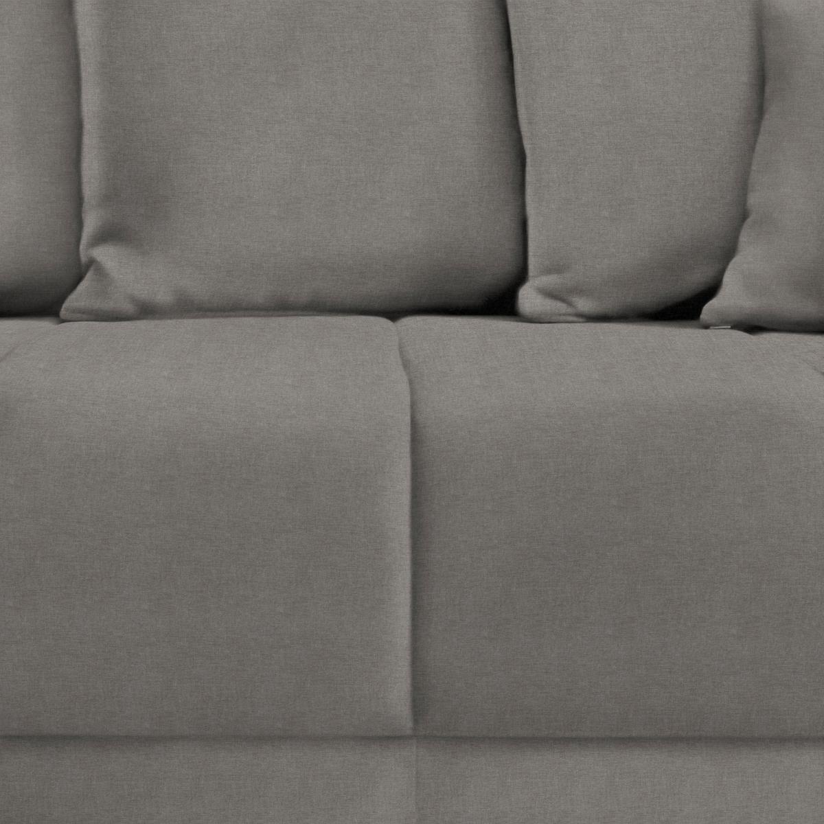 Rohová sedačka ALATRI, oboustr.,tmavě šedá,s polštáři - černá/zelená, Moderní, textil/plast (289/90/176cm) - Based