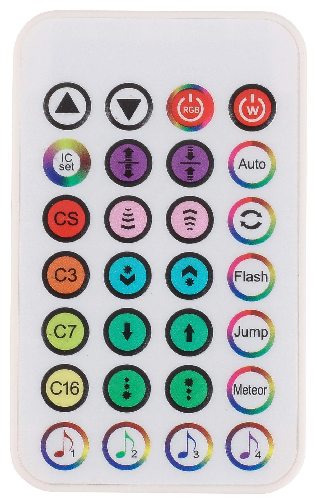 Stehleuchte Irma dimmbar Schwarz mit Farbwechsler - Schwarz, Design, Kunststoff (15,5/104,5cm) - Luca Bessoni