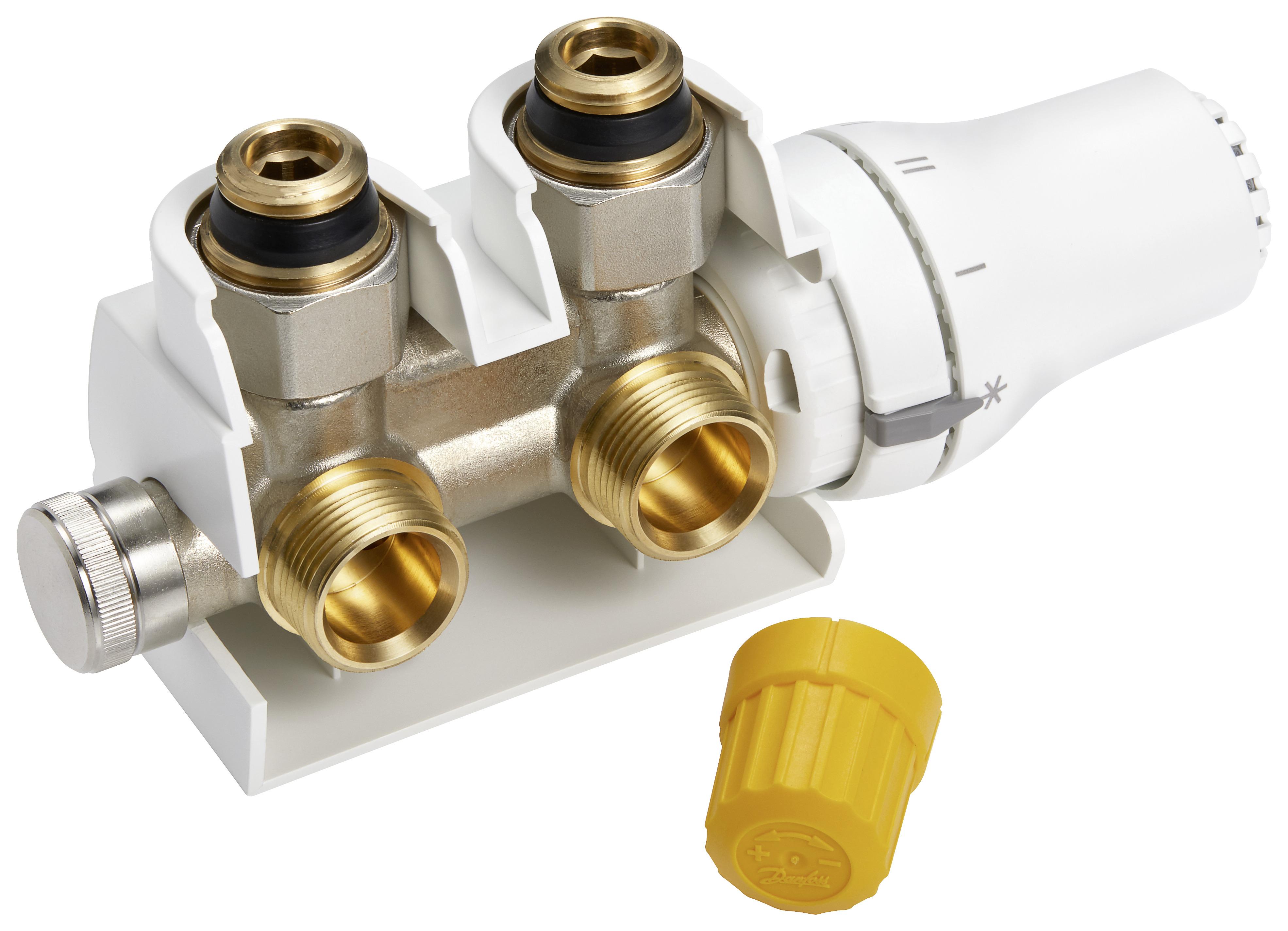 Thermostat für Handtuchheizkörper Ba100 - Weiß, Metall (23/9/6cm)