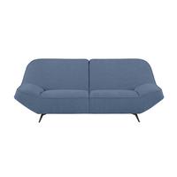 3-sitzer-sofa Aruba Blau B: 223 Cm - Blau, Design, Textil (223/87/96cm) - MID.YOU
