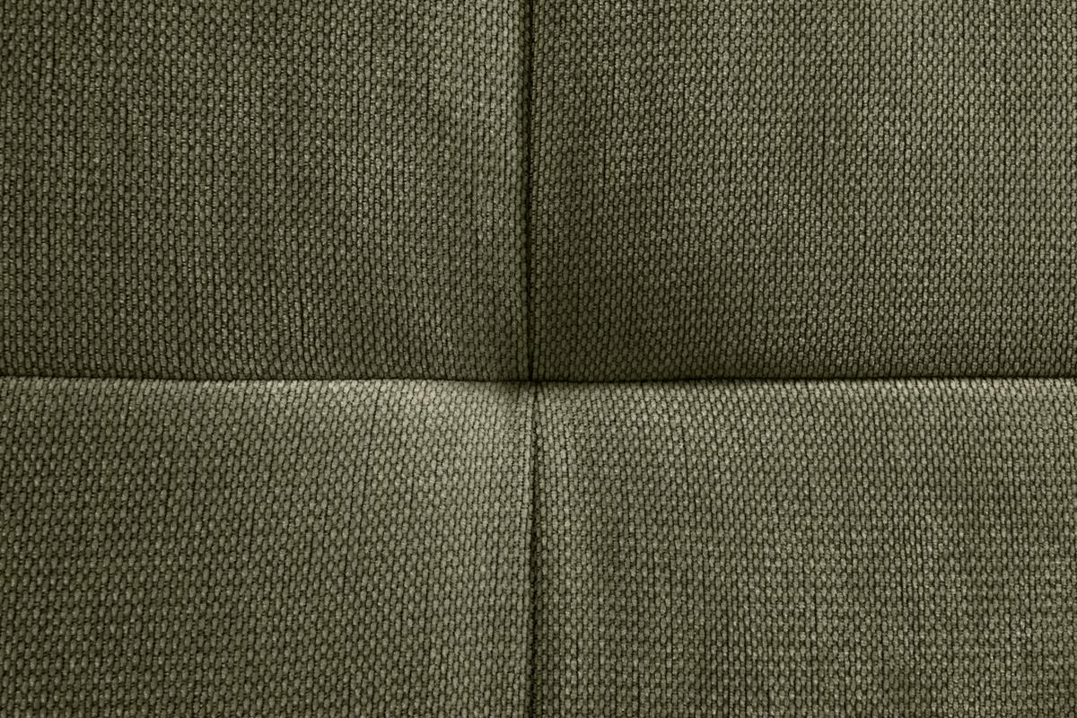 Schlafsofa Hello Lux 3Dl Olivgrün B: 240cm - Schwarz/Olivgrün, Design, Textil (240/93/108cm) - MID.YOU