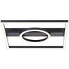 Led-paneel G99929a06 Maureen - Schwarz, Design, Kunststoff/Metall (5/40/40cm) - Brilliant