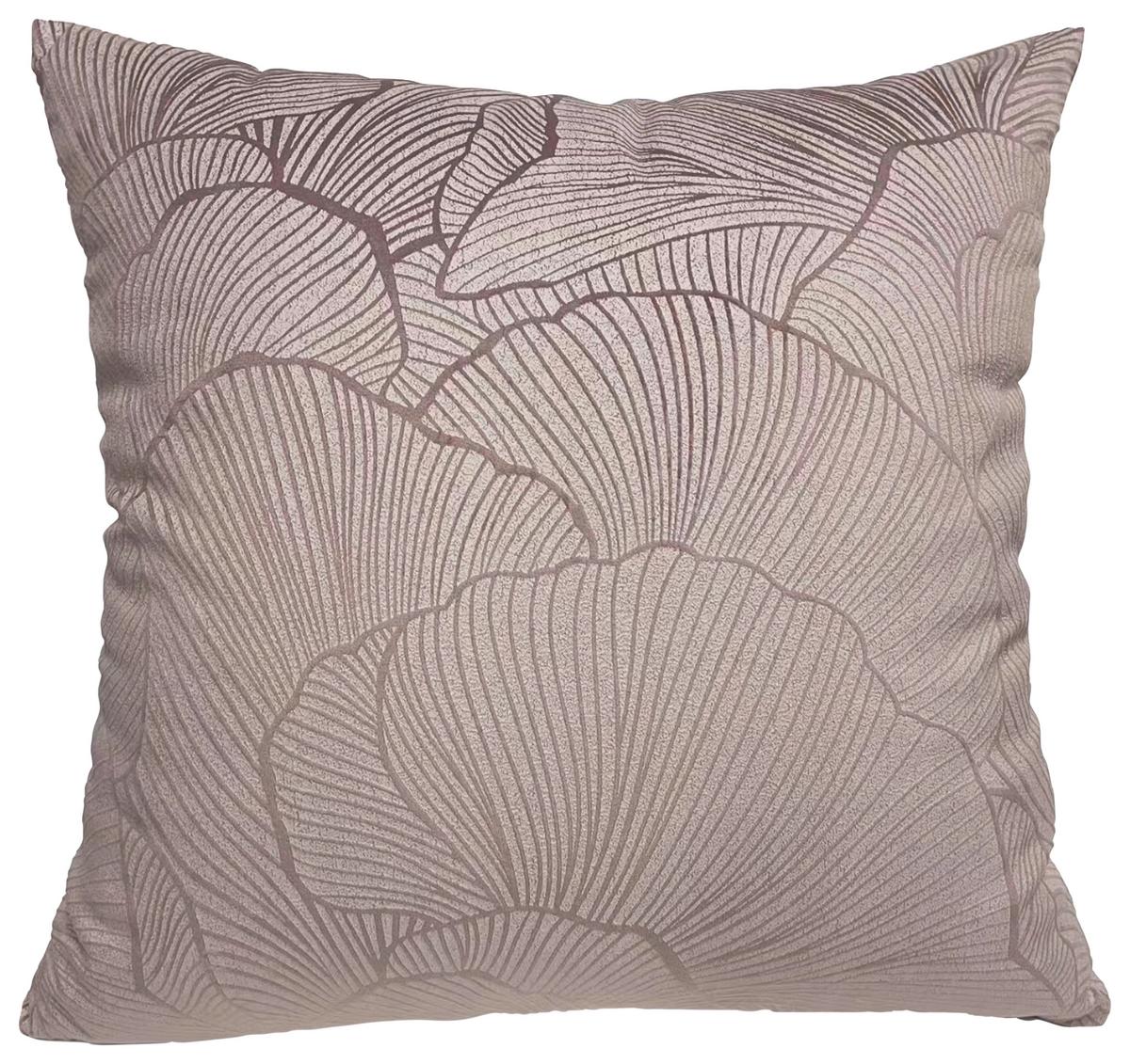 Zierkissen Elina - Rosa, MODERN, Textil (45/45cm) - Luca Bessoni