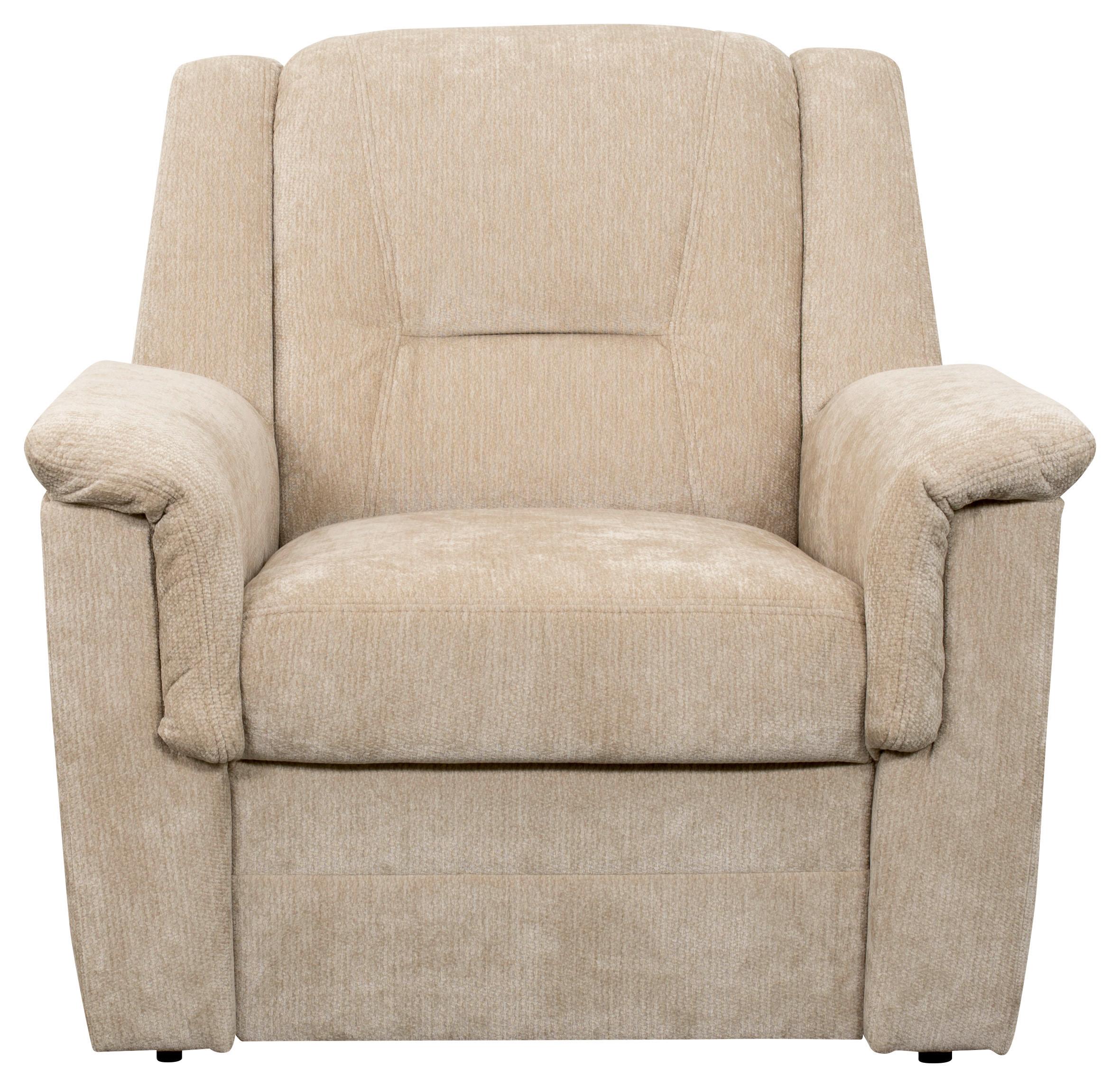 FERNSEHSESSEL Rafael, Beige B: 94 cm - Beige/Schwarz, Trend, Textil (94/95/95cm)