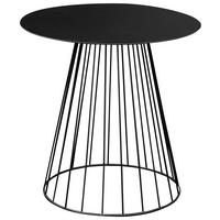 Beistelltisch Neapl Schwarz B: 40 Cm - Schwarz, Trend, Metall (40/40cm)