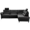 Ecksofa Cavoli, Schwarz S: 266x190 cm - Schwarz, MODERN, Textil (266/190cm) - Livetastic