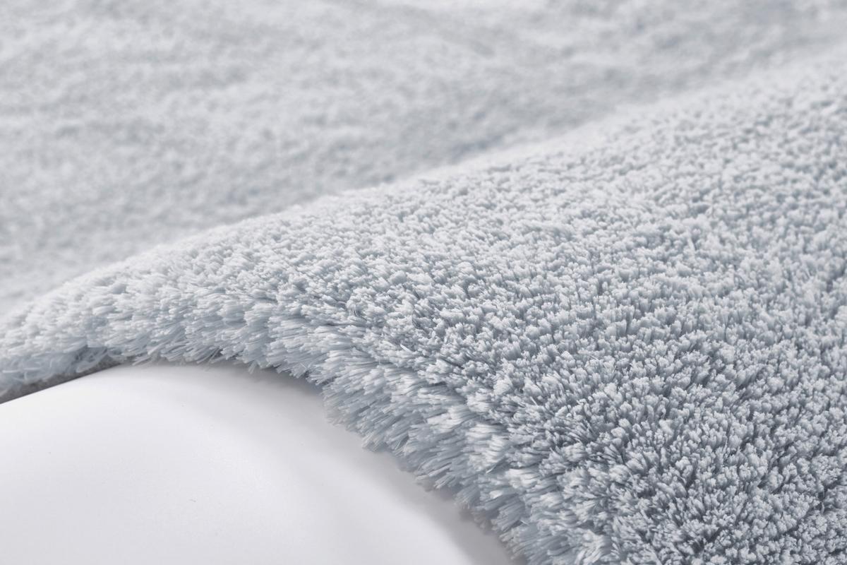 Hochflor Teppich Pastellblau Bali 200x290 cm - Pastellblau, Design, Textil (200/290cm) - Kayoom