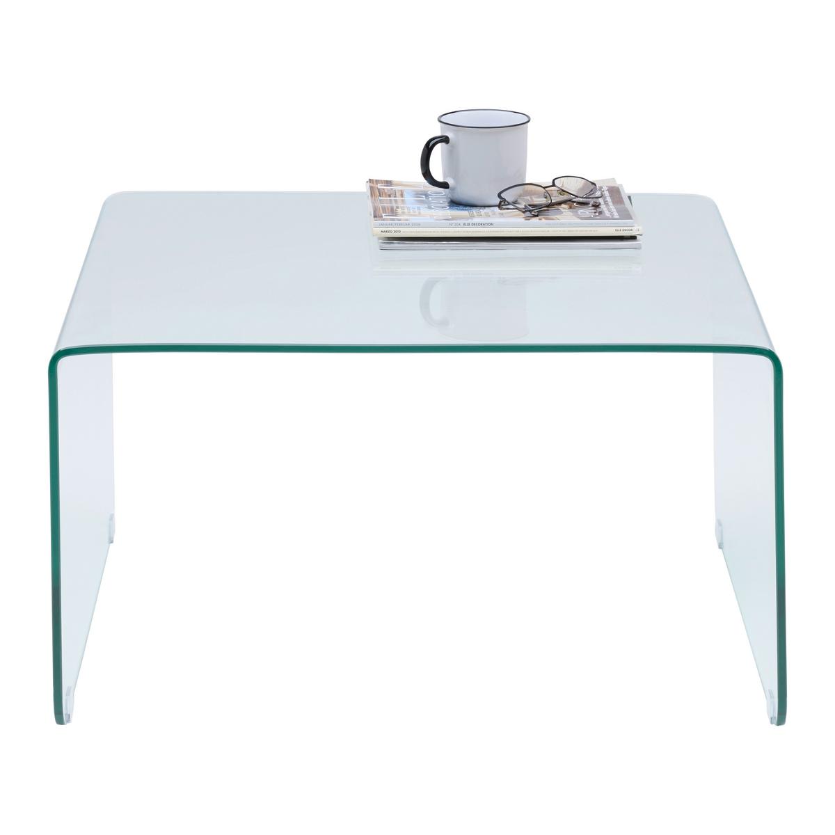 KONFERENČNÍ STOLEK WING - čiré, Moderní, sklo (70/70/40cm) - Mömax