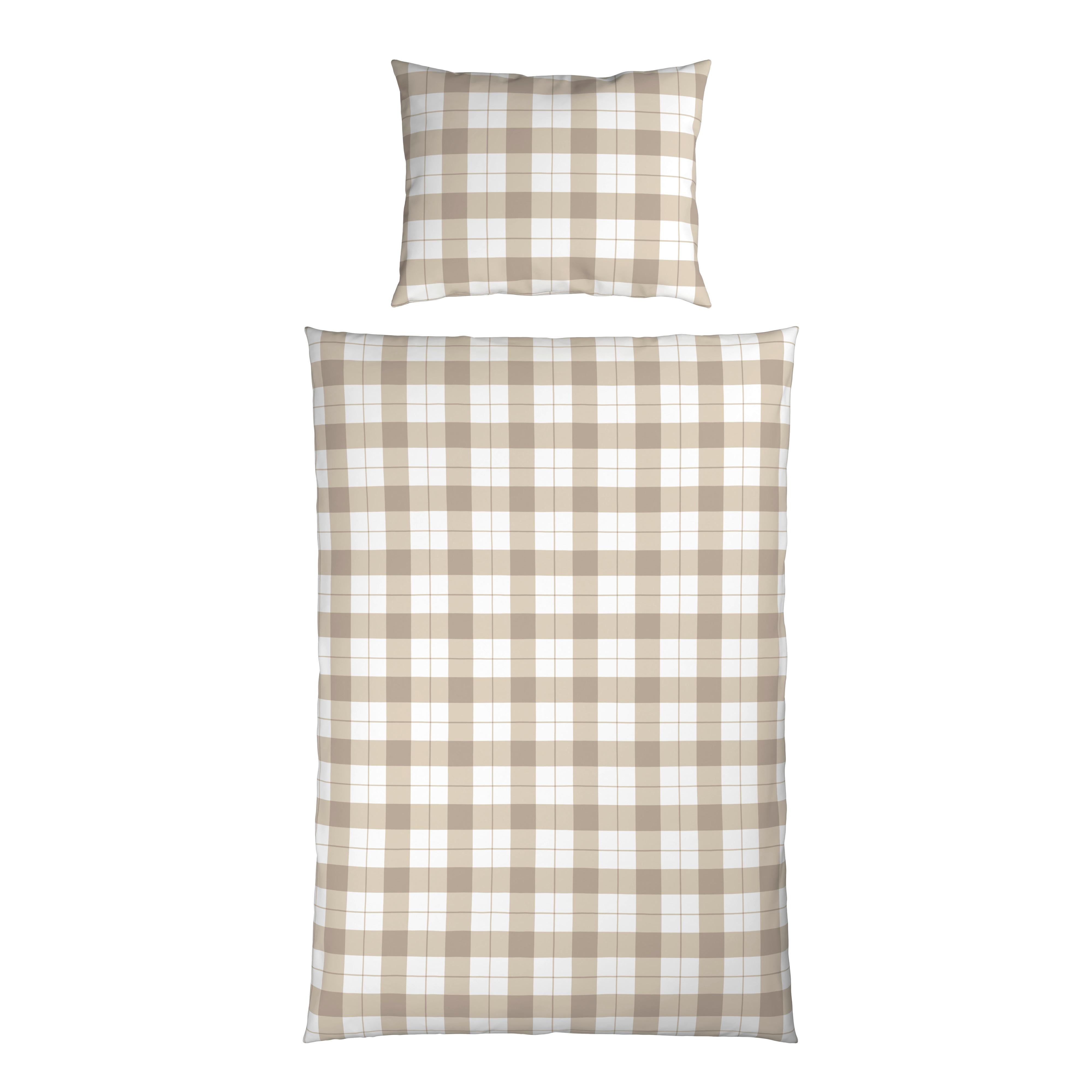 Ágyneműhuzat-garnitúra Lund - bézs, Modern, textil - Luca Bessoni