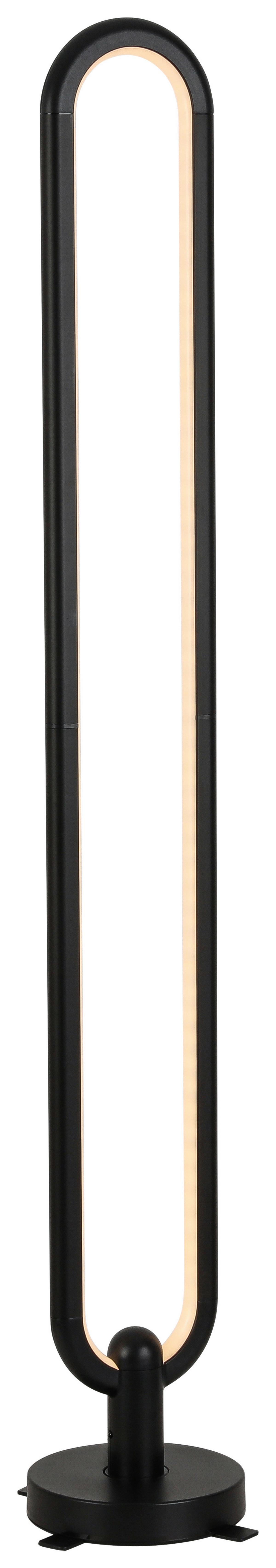 Stehleuchte Irma dimmbar Schwarz mit Farbwechsler - Schwarz, Design, Kunststoff (15,5/104,5cm) - Luca Bessoni