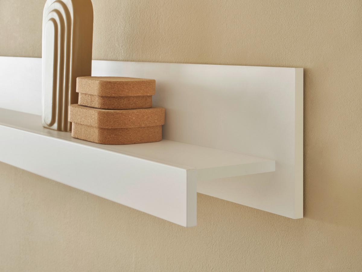 Wandboard Chester Weiß B: 217cm - Weiß, Design, Holzwerkstoff (217/22/18cm) - MID.YOU