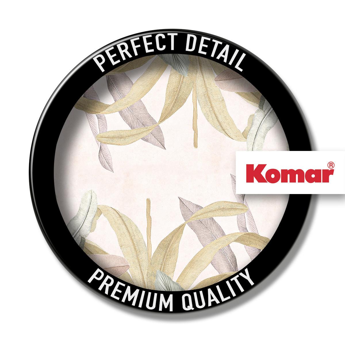 Vliestapete Mirror Maison - Rot/Braun, Basics (200/250cm) - Komar