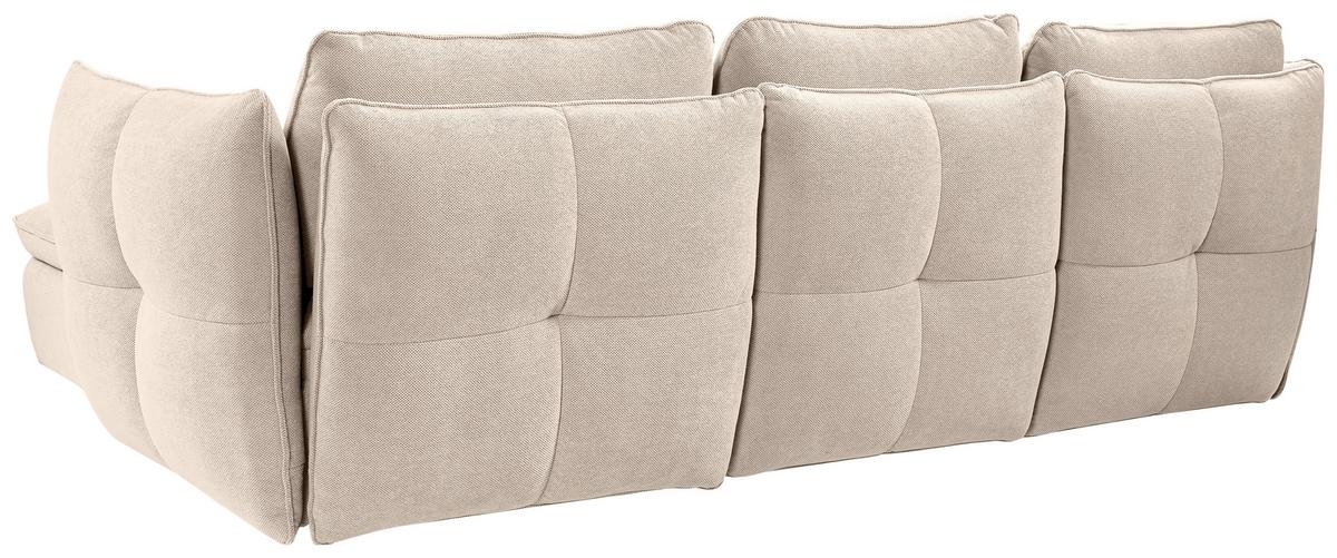 Ecksofa Baloo, Hellbraun S: 262x178 cm - Hellbraun/Schwarz, MODERN, Textil (262/178cm) - MID.YOU