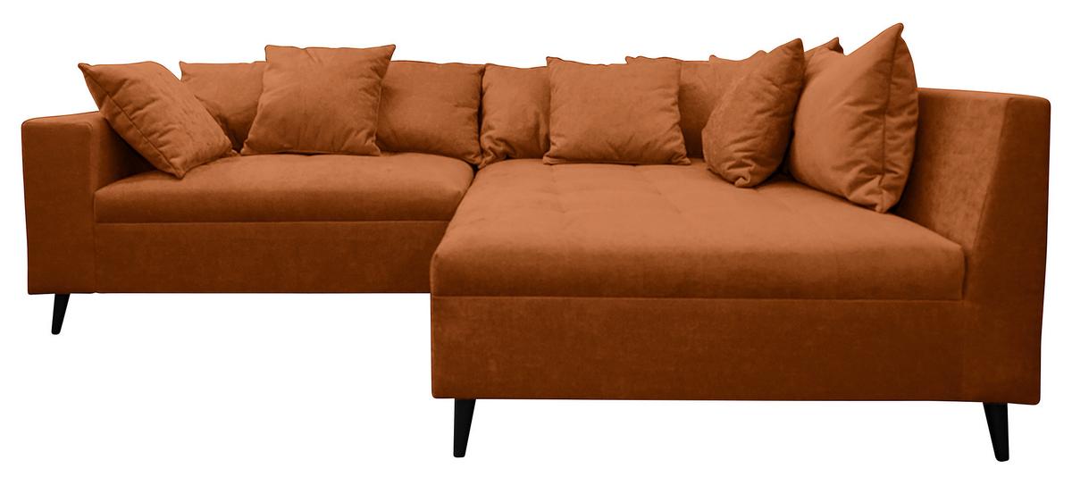 Pruno, Grau S: Rostfarben S: 247x174 Cm - Rostfarben/Schwarz, Design, Textil (247/174cm) - MID.YOU