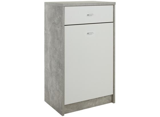 Komoda 4-you New Yuk02 - šedá/bílá, Moderní, kompozitní dřevo (50/85,4/34,6cm) Komoda 4-you New Yuk02 - šedá/bílá, Moderní, kompozitní dřevo (50/85,4/34,6cm)