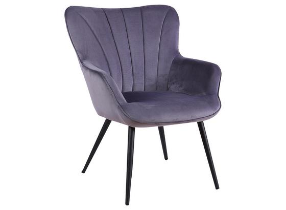 Sessel Lexi B: ca. 64 cm Anthrazit - Anthrazit/Schwarz, Design, Textil (64/85/68cm) - Livetastic Sessel Lexi B: ca. 64 cm Anthrazit - Anthrazit/Schwarz, Design, Textil (64/85/68cm) - Livetastic