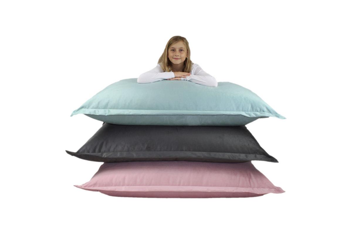 Sedací vak B52 šedá - šedá, Design, textil (140/100/30cm)