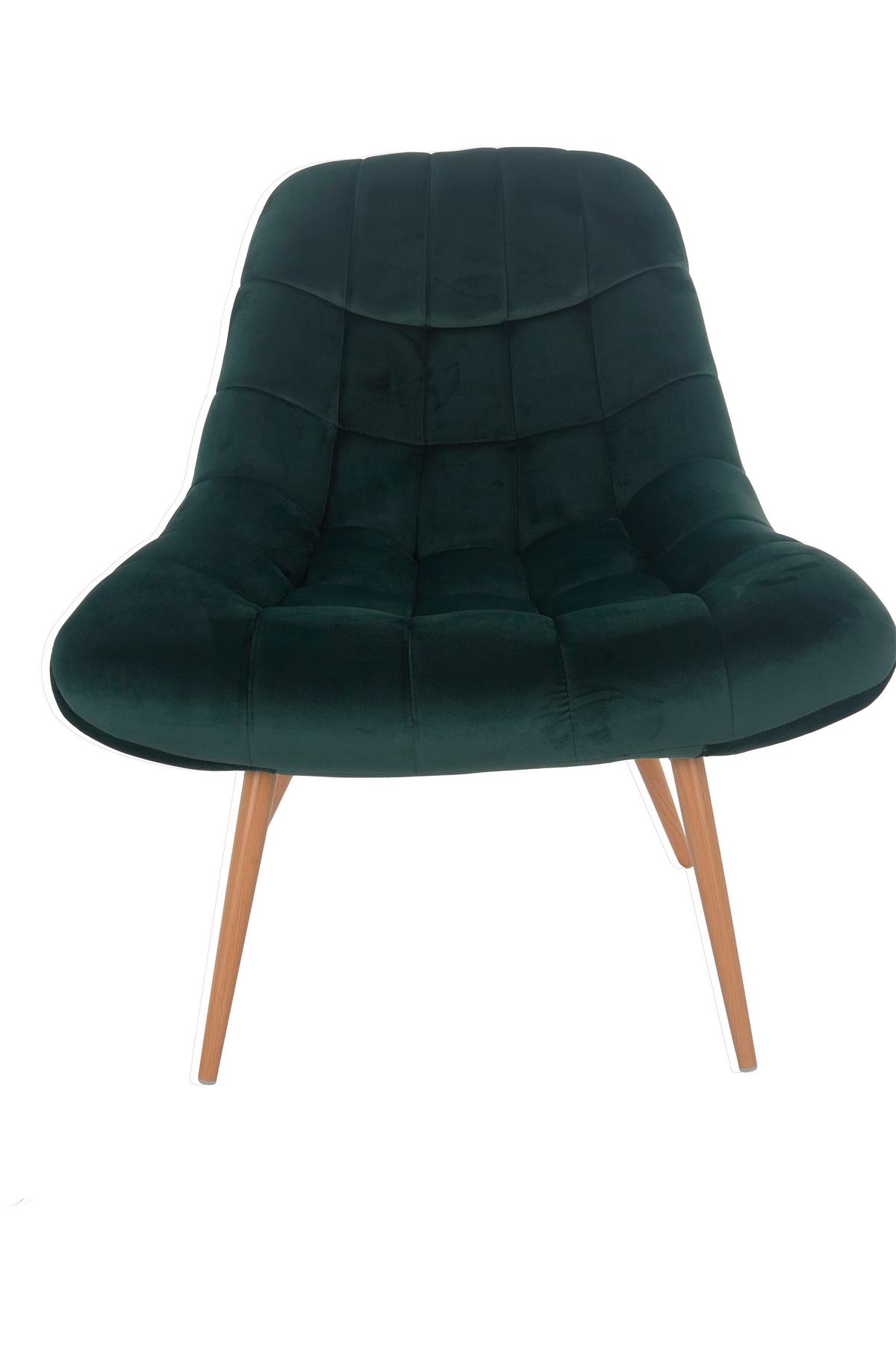 Xxl-sessel Grün, Naturfarben B: 76 Cm - Naturfarben/Grün, MODERN, Textil (76/85,6/85,6cm) - Livetastic