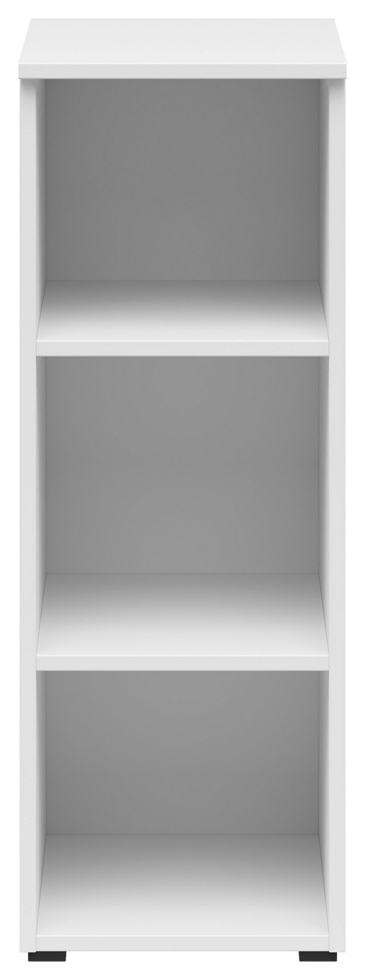 Regál Cabinet š: 30cm - bílá/antracitová, Moderní, kompozitní dřevo/plast (30/83/40cm)