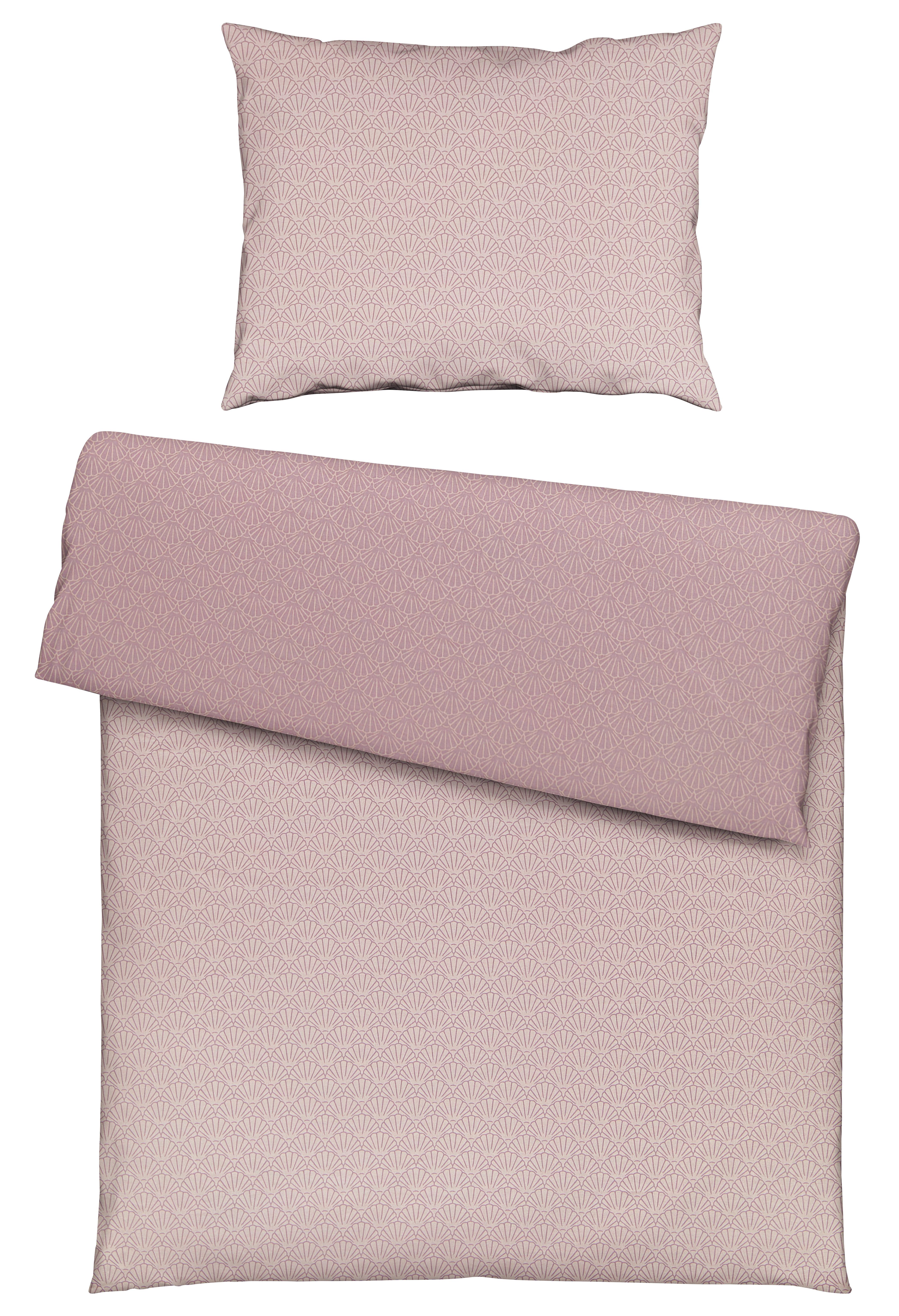 POVLEČENÍ Shell, 70 x 90/140 x 200 cm - světle fialová, textil (140/200cm) - Mömax