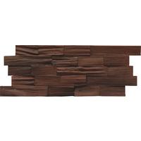 Wandverkleidung Fsc Axw Bangkirai Charred - Dunkelbraun, Basics, Holz (50/20/1.8cm)