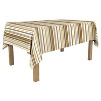 Tischdecke Nora - Grau/Honig, MODERN, Textil (140/200cm) - Luca Bessoni