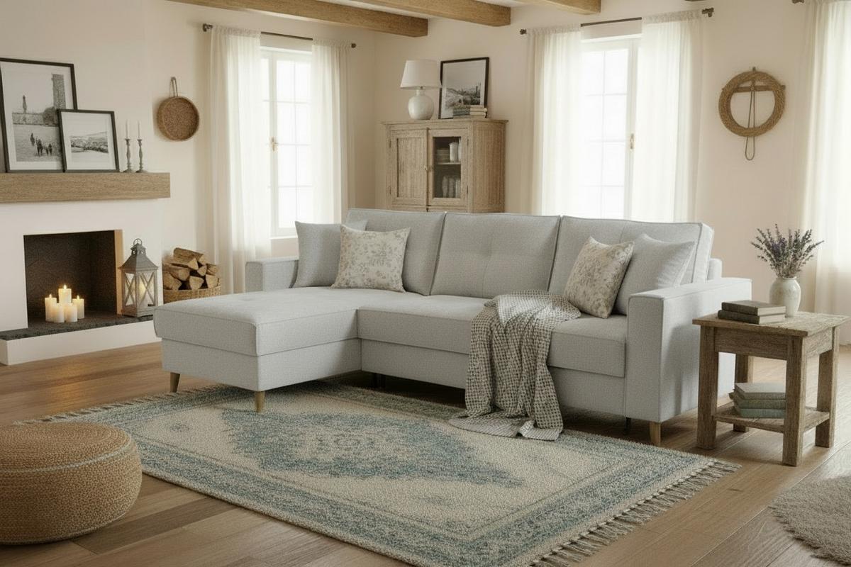 Ecksofa Bergen Dunkelgrau S: 257 Cm - Dunkelgrau, Design, Textil (257/159cm) - MID.YOU