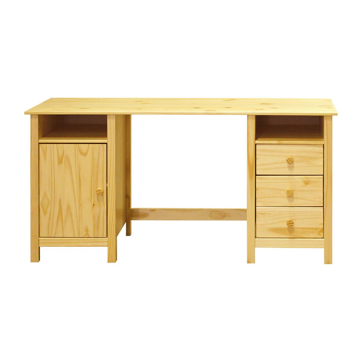 SCHREIBTISCH SCHREIBTISCH 150X54 CM KIEFER - Naturfarben, Basics, Holz (150/54/74cm) - Livetastic