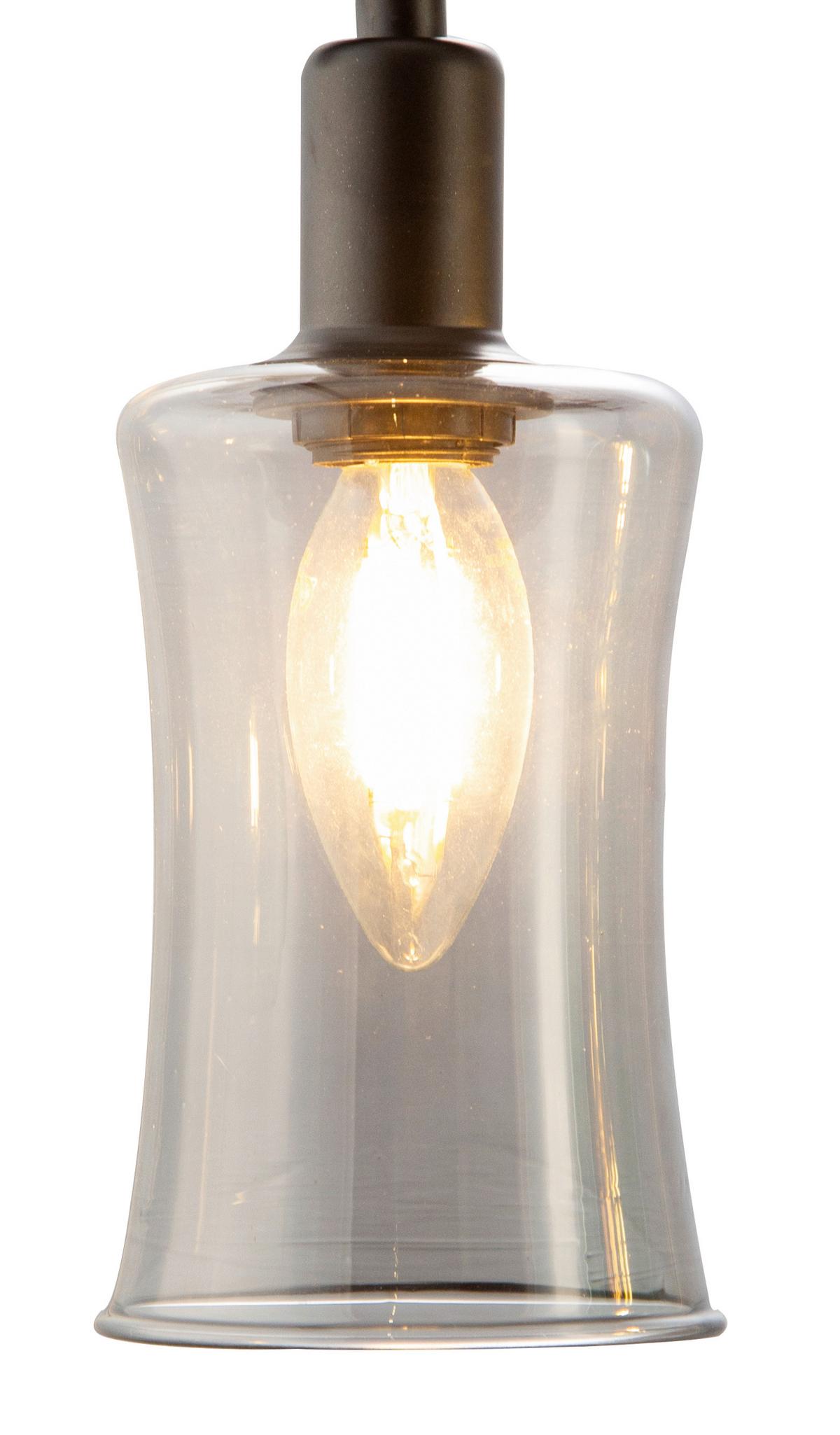 Deckenleuchte 60170408  Telesto - Braun/Grau, Trend, Glas (70/29,5/23cm) - Globo